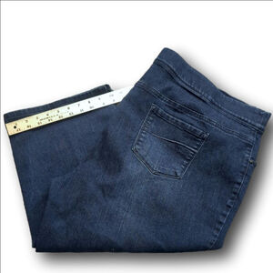 Women's Gloria Vanderbilt Avery Capri Jeans Size 24W Blue